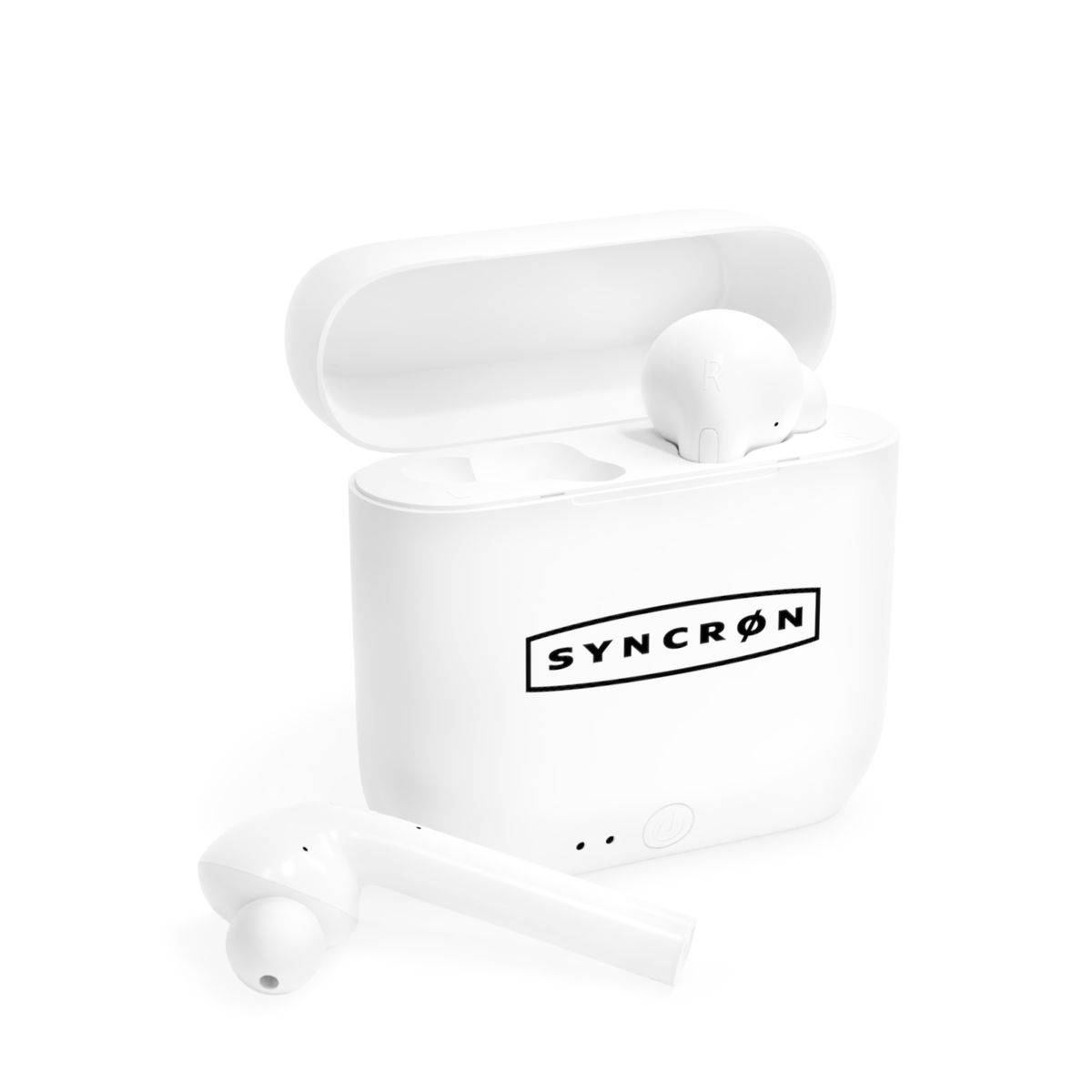 Essos Syncron Wireless Earbuds — Compact Bluetooth Earbuds with Charging Case